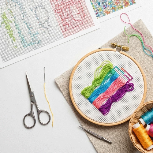 basic cross stitch techniques for beginners