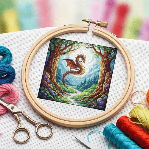 fantasy themed cross stitch patterns for enthusiasts