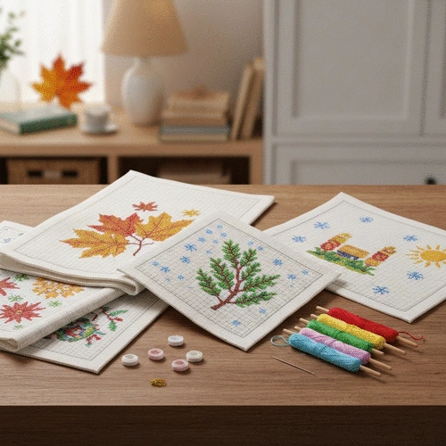 seasonal themed cross stitch patterns for every occasion